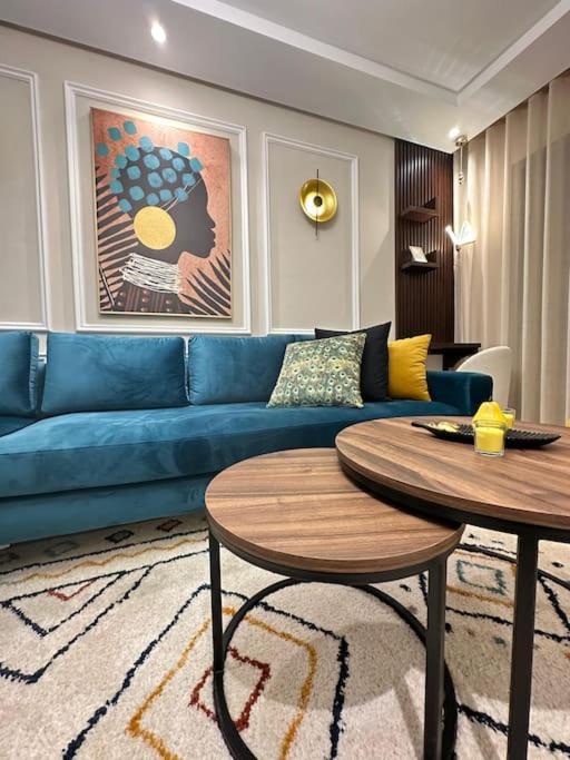 Stylish Lumineux Et Luxueux Au Coeur De Maarif Quartier Palmier Pres De Station Tramway & Bd Abdelmoumen Apartment Casablanca